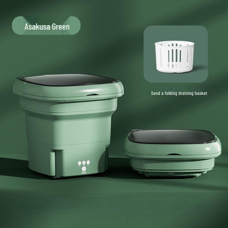 OIMG Mini Folding Washing Machine