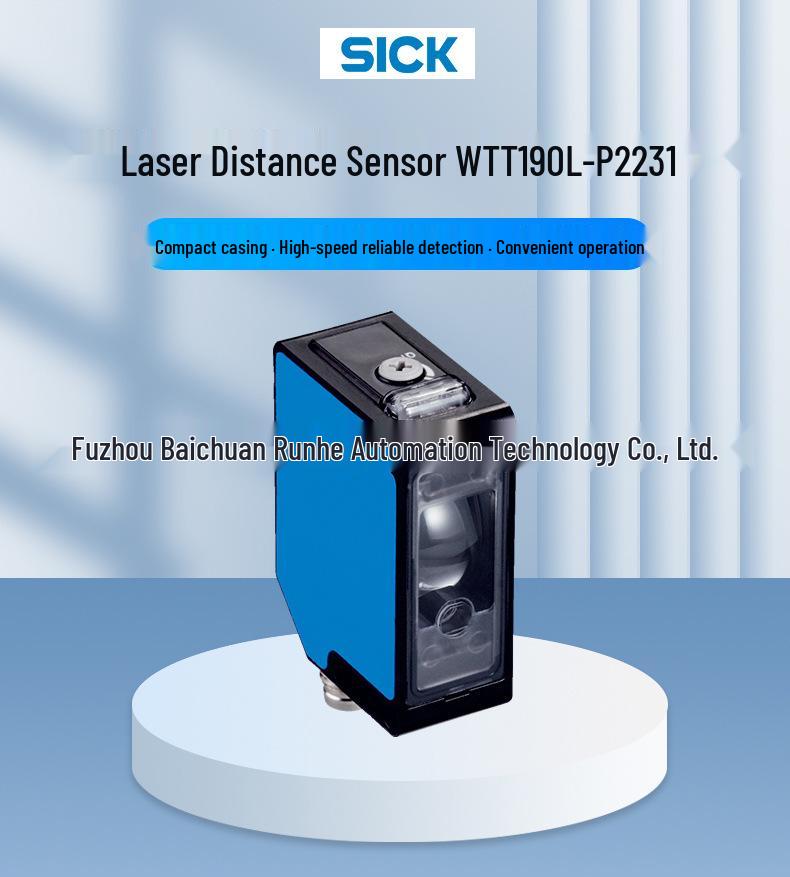 Brand New WTT190L-P2231 Sick Sensor Multi-Task Photoelectric Switch (6055953) Available