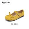 Augustus Denboken Mary Jane Women's Shoes 2025 New Summer French Ballet Single Shoes Casual Soft-soled Small Leather Shoes