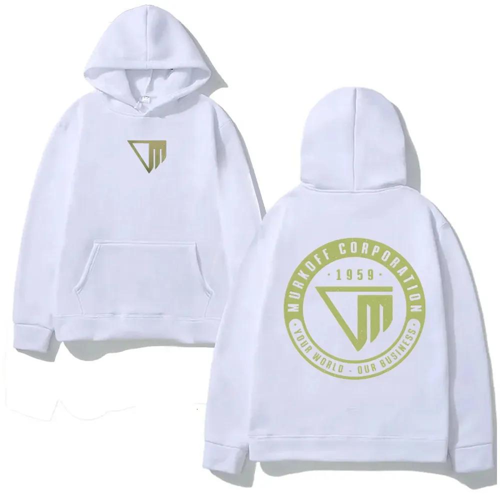 The Outlast Trials Grafik-Hoodies Herbst Winter Herren Manga Vintage Oversized Unisex Streetwear Trendig Sport Grafik Y2k Kurze Ärmel Klassisch