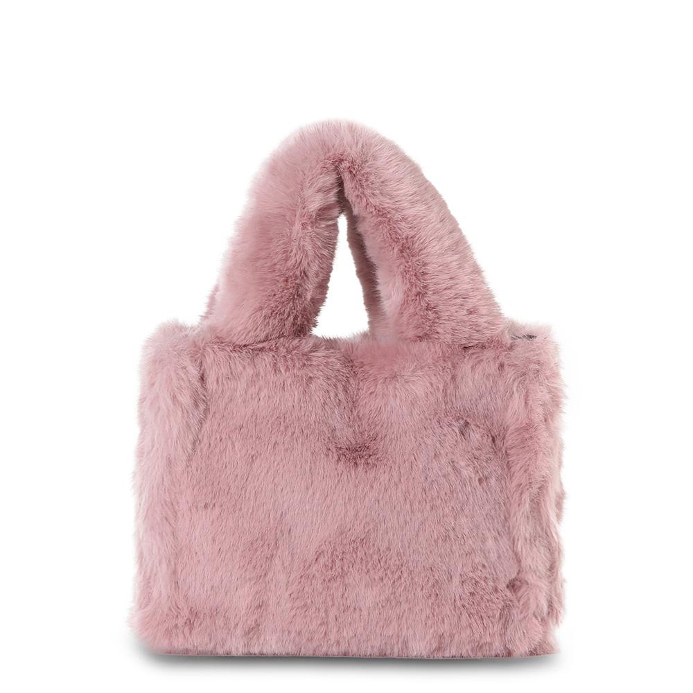 MATTIERE MT_22927 Faux Fur Tote Crossbody