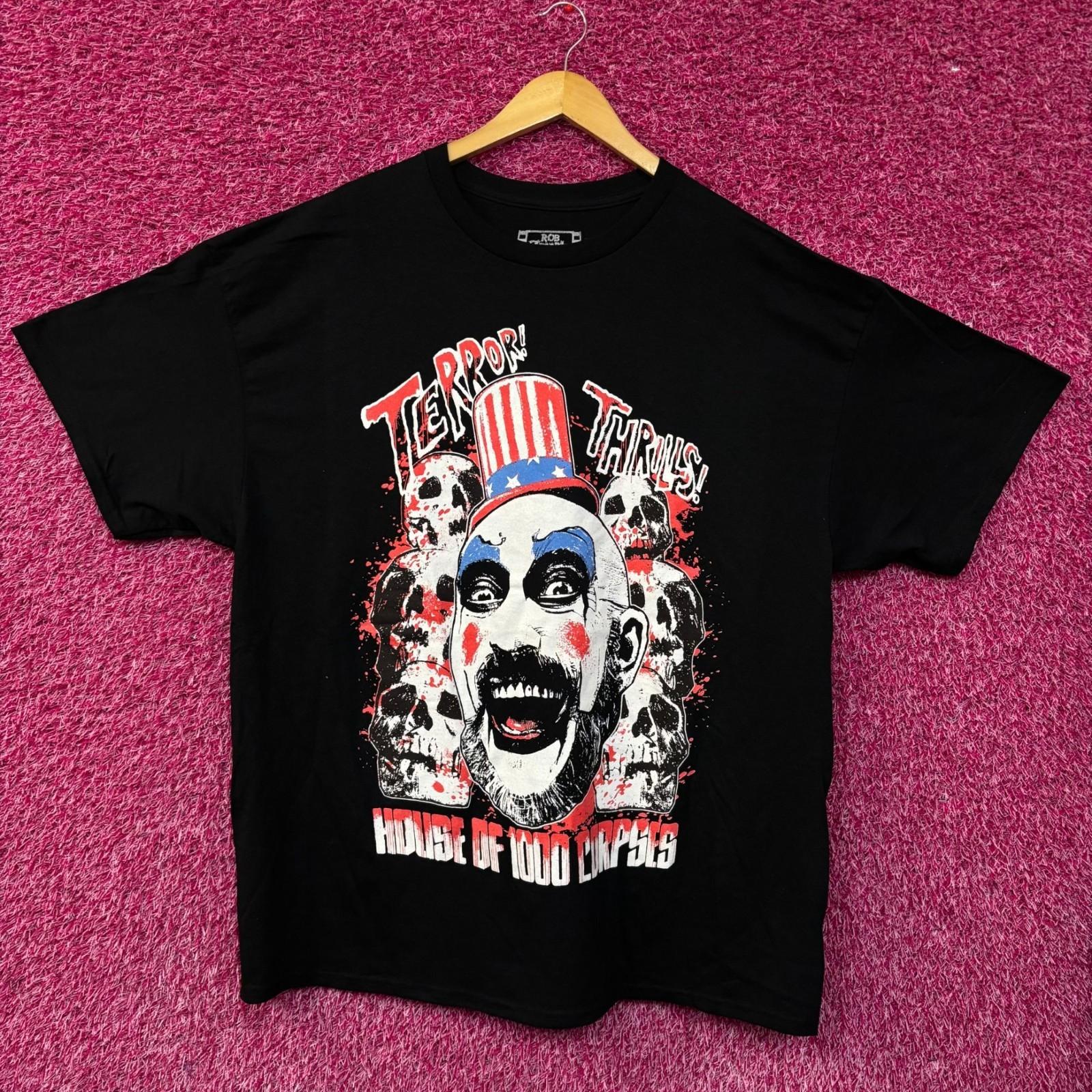 Rob Zombie House Of 1000 Corpses Graphic Design T-Shirt XXL XXL