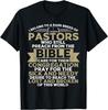 Funny Pastor Appreciation Gift Christian Preacher T-Shirt