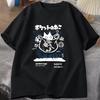 Katzen T-Shirt Damen Lässig Persönlichkeit Rundhals Kurzarm Mode T-Shirt Katzenliebhaber Sommer Locker T-Shirts