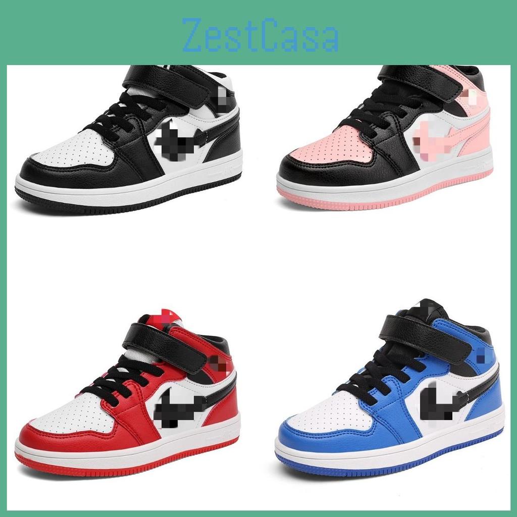 Stilvolle Atmungsaktive Kinder Basketballschuhe Aj1 High Top Sneakers Für Jungen Und Mädchen In Lebhaften Farben