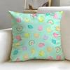Starry Sky Texture Cushion Cover Soft  EasyWash Pillow Case  Versatile for Couch Bed Travel and Office
