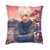 Nicolas Sirkis Indochina Pillow Case Sofa French Rock Band Singer Luxury Cushion Cover Car Pillowcase D Printing Cushions