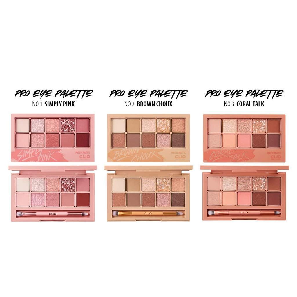 Clio Pro Eye Palette 1 Piece [item] (002 Brown) (x 1)