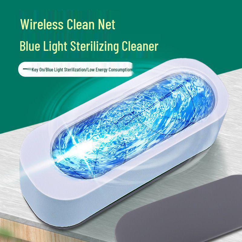 Compact Ultrasonic Cleaner with UV Sterilization for Glasses and Jewelry