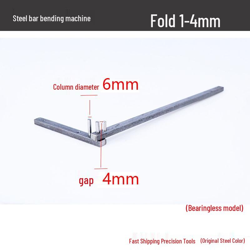 Rebar and Metal Strip Bending Tool - Manual Bender for Iron, Copper, Aluminum, and Steel.