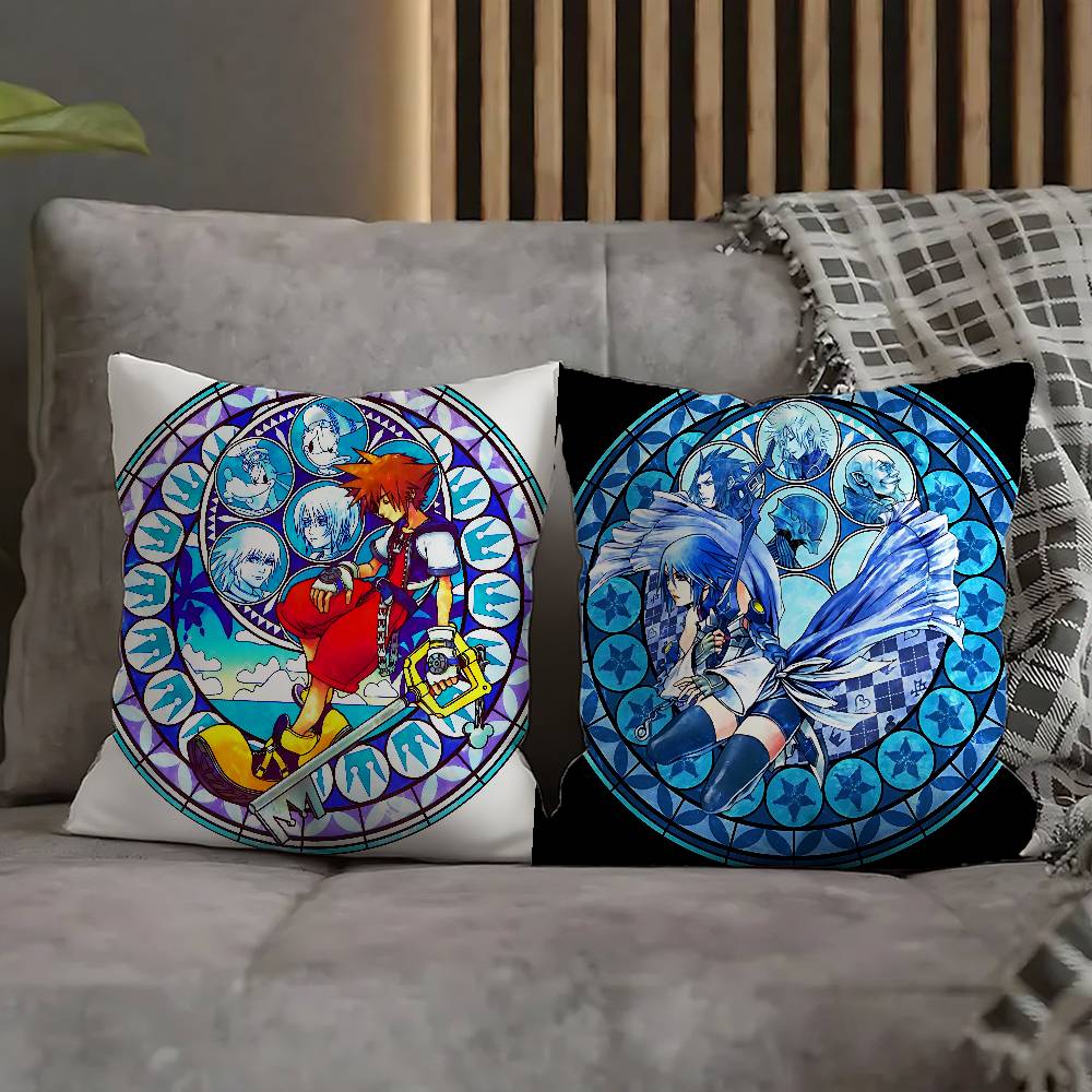K-Kingdom Game H-Hearts Pillow Case For Sofa Decor Car Office Room Printing Cushion Cover Decorations and Protector
