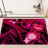Vox Hazbin Hotel Anime Door Mat Kids Room Bedroom Decoration Balcony Anti-Slip Doormat Living Room Doormat Area Rug