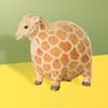 Wooden Animal Decor Set With Cute Round Shapes For Home And Gift Use
