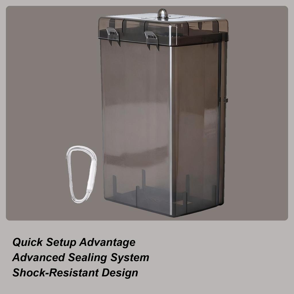 EV Charger Box Waterproof UV-Resistant Protector Electric Vehicle Charger Holder For All Weather Storage Parking Lot Outside