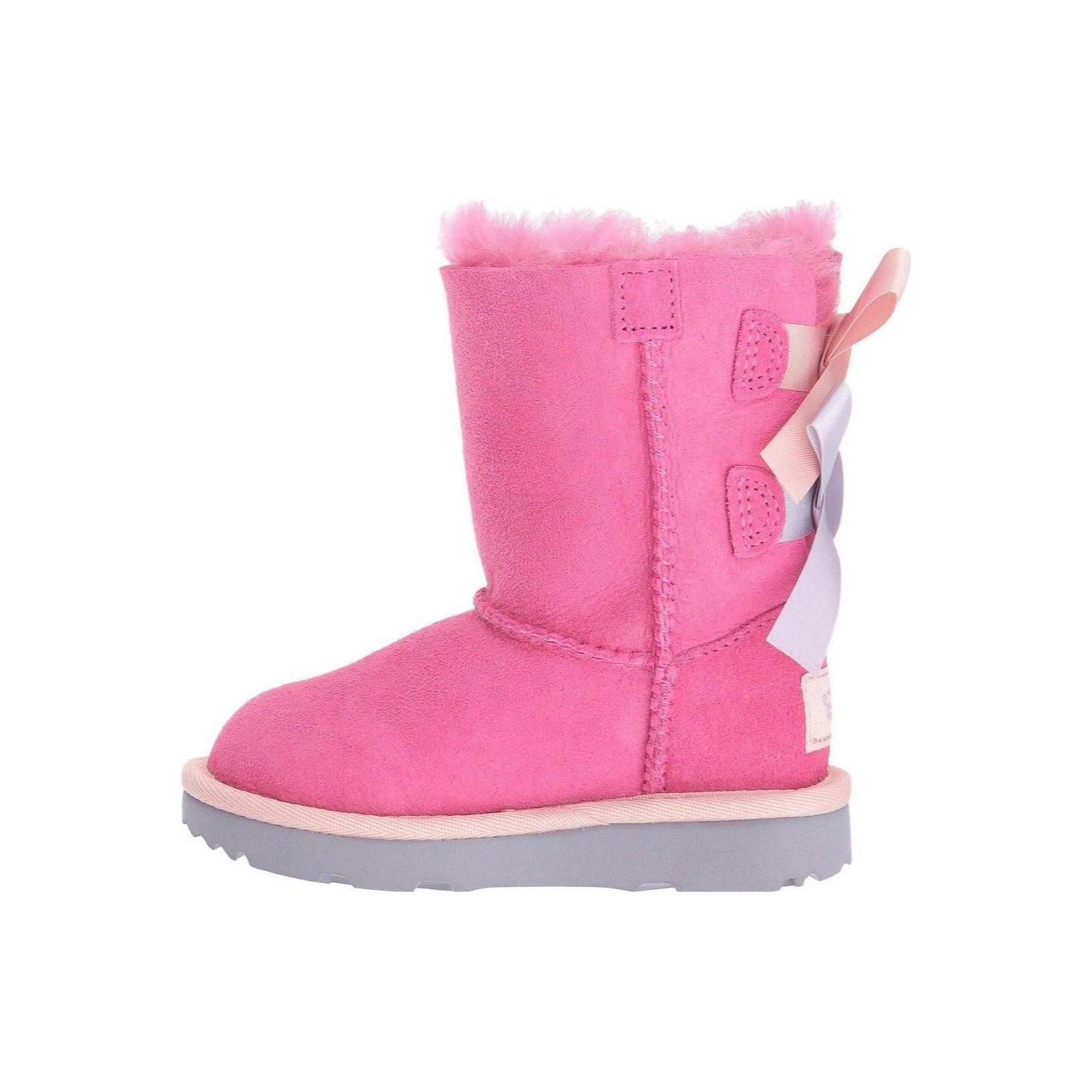 

Новые детские ботинки UGG Crew Розовые для младенцев и малышей 1017394T-PAIB 22