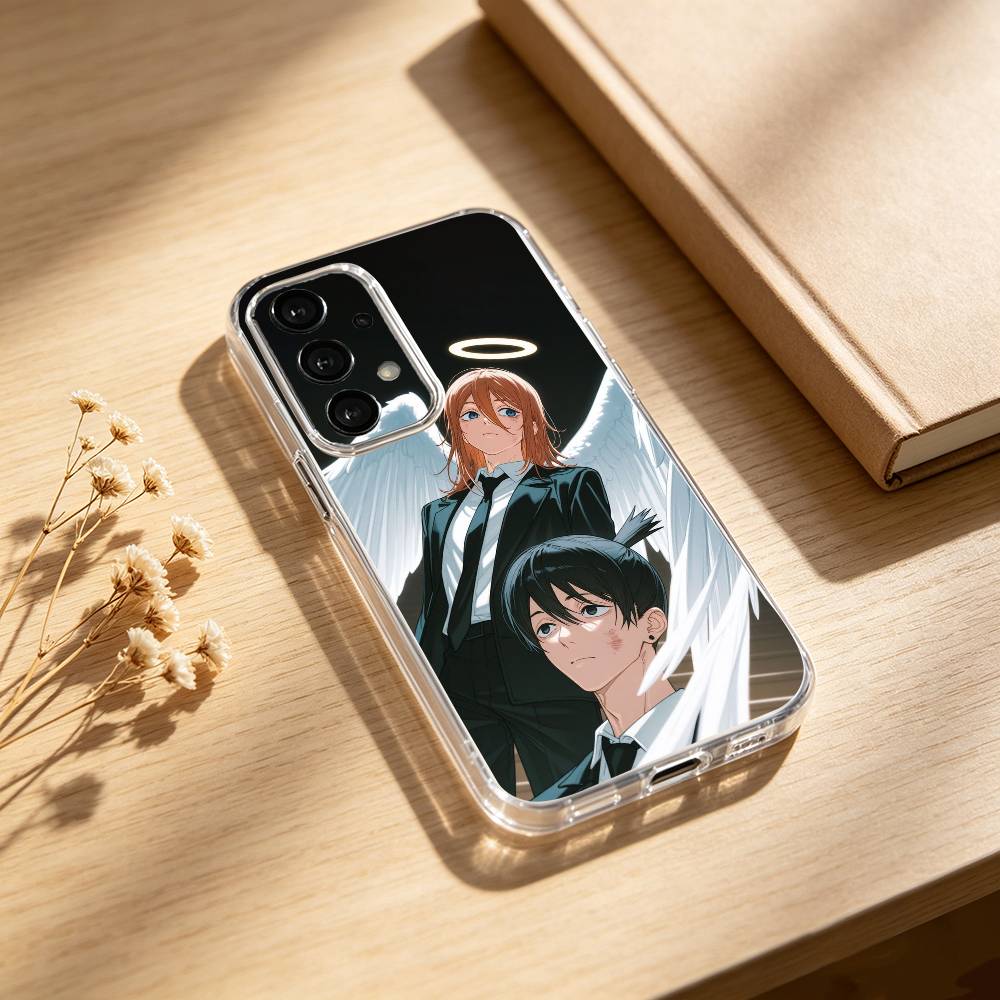 A-Angels X A-Akis phone Case For Samsung S25,24,21,22,23,30,Ultra,20,Plus,Fe,Lite,Note Transparent Cover