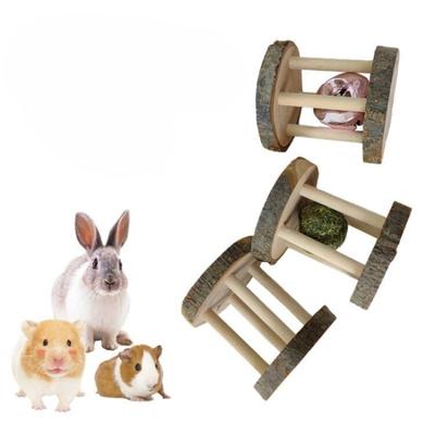 Hamster Toys, Golden Thread Bear, Rabbit Teething Supplies, Apple Wood, Grass Ball, Bell Roller, Hamster Landscaping, Gnawing Bells