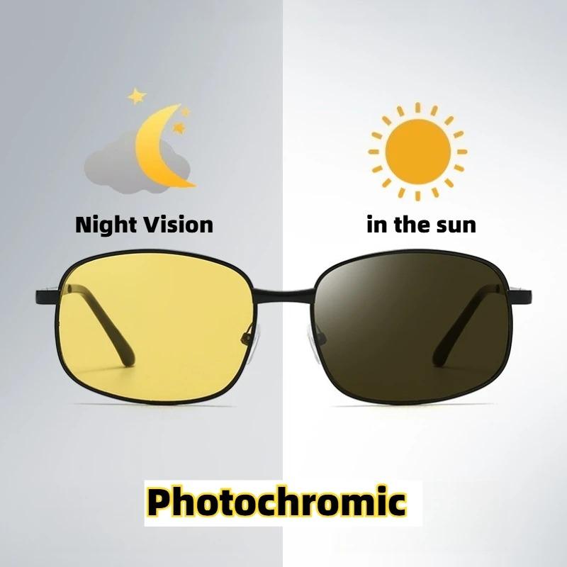 Lunettes de soleil mode homme et femme Nouvelle Jour et Nuit Lentilles Photochromiques Extérieures Lunettes de Soleil Vision Nocturne Lunettes Tendance Mode