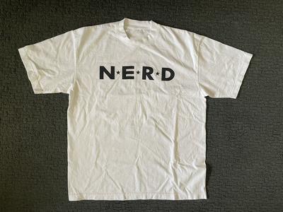 Vintage-Stil N.E.R.D Bandlogo Unisex-Shirt Alle Größen LO784