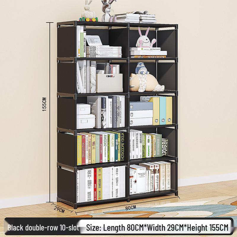 Многоярусный напольный детский книжный шкаф и настольный органайзер