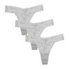 Be You Womens/Ladies Floral Lace Thong (Pack of 3)
