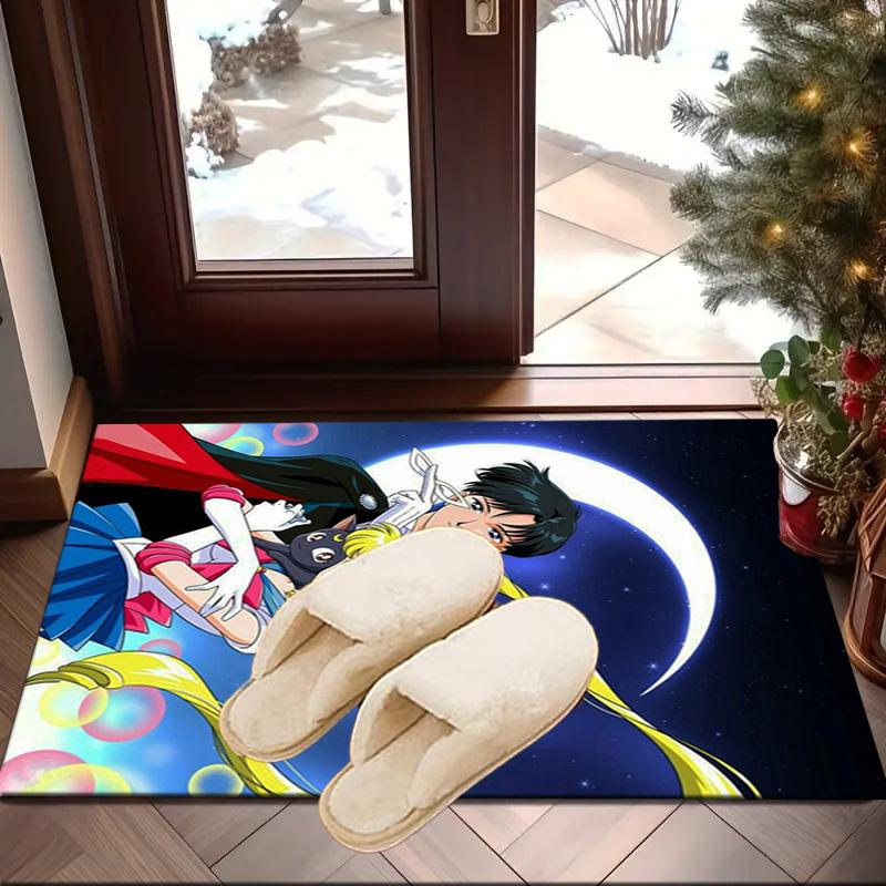 Christmas anime Princess Carpet, Chair Rug,Rug for Office Bedroom living rooms, Doormat decor Fan Gift Christmas Gift