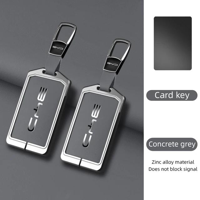 Auto NFC-Karte Smart Key Hülle Etui Halter Anhänger Für BYD Atto3 Yuan Tang EV Han Qin Song Plus DMi Dolphin S7 S6 L3 M6 F3 F0 Schlüsselanhänger