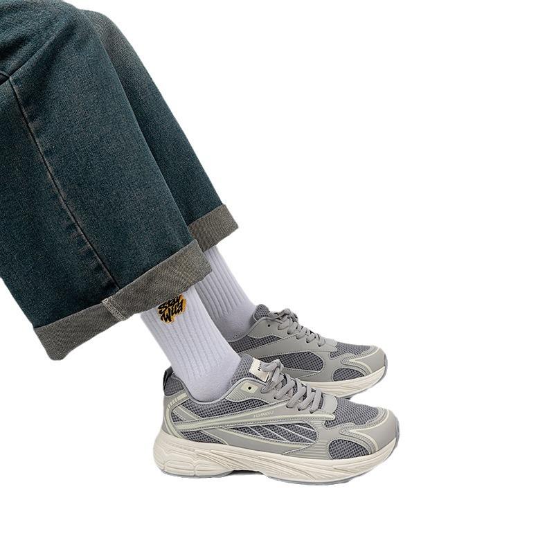 Global Platform Dad Shoes Men's Summer 2024 New Breathable Versatile Casual Sports Men's Shoes ZHQ-ZL8897