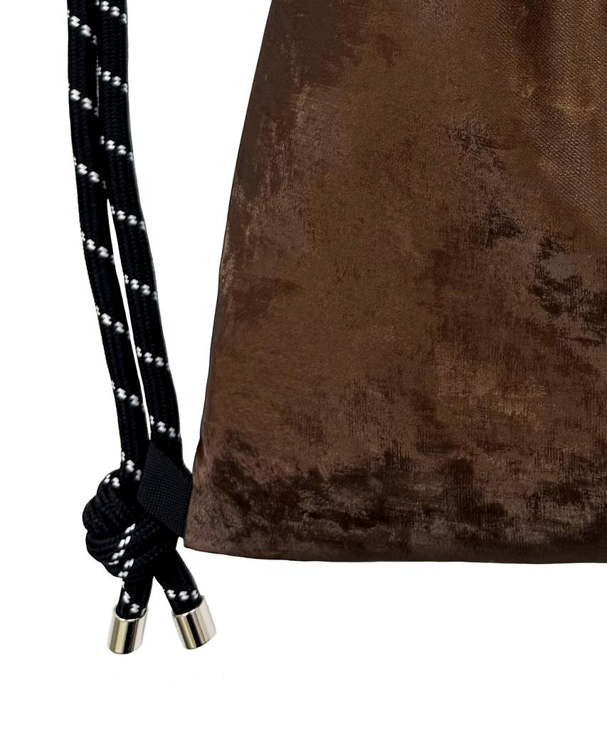 Other-Worldly Drop Pearl Gym Sack [Brown]