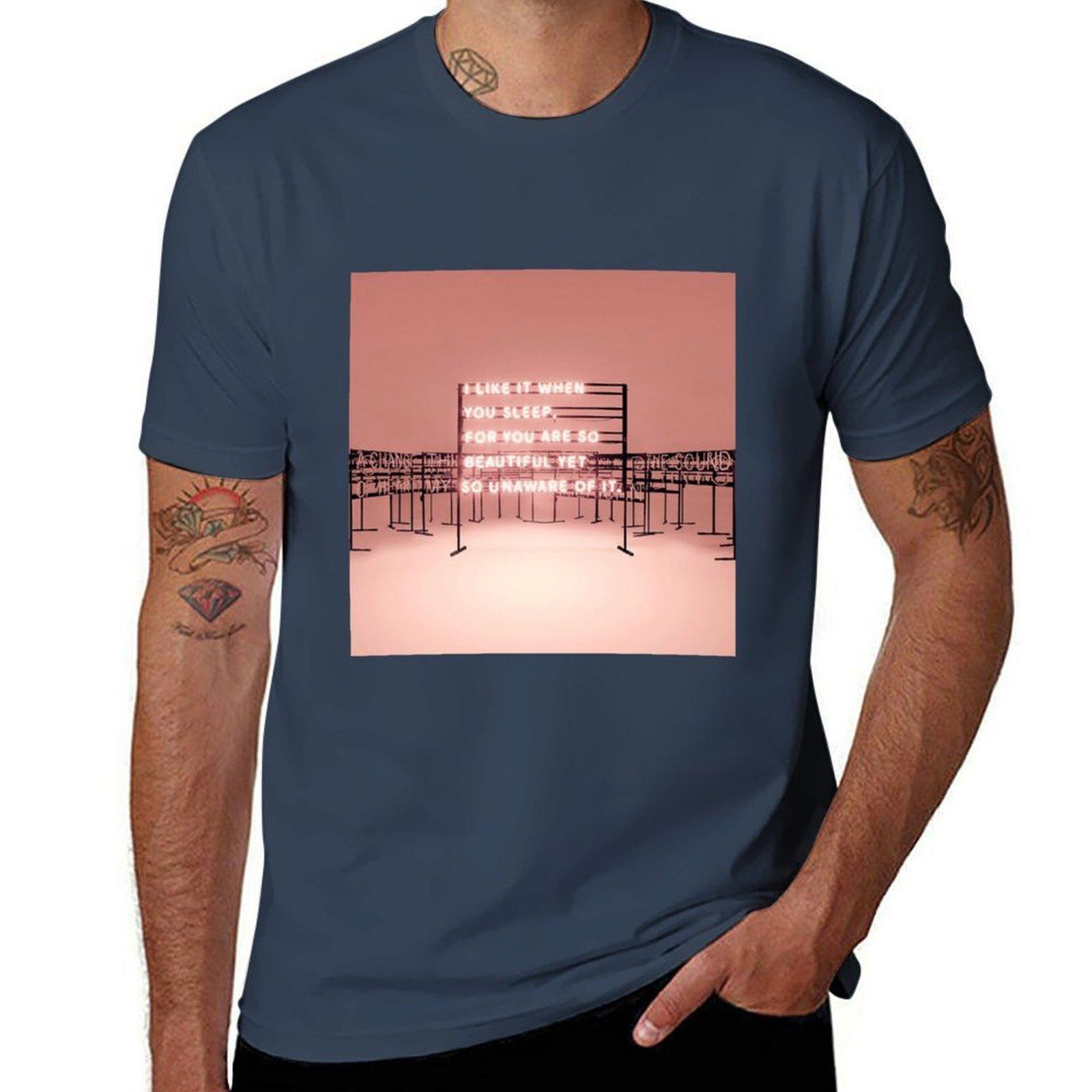 The 1975 I Like It When You Sleep For You Are So Beautiful Yet So Unaware Of It Tshirt Festival Casual Short Sleeve S