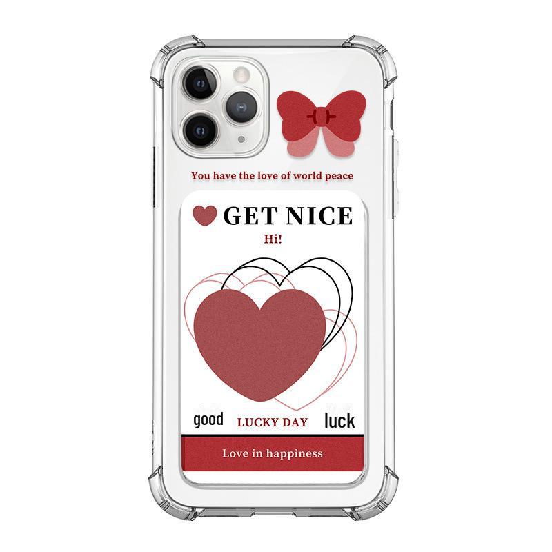 

Защитный чехол Zhitai Cartoon Card Holder для iPhone 15 Pro, 14, 13, XS, XR и 16 Pro Max 15 Pro