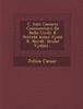 Książka C. Iulii Caesaris Commentarii De Bello Civili : K Pot Eb Kolni Vydal R. Novak. Druhe Vydani...