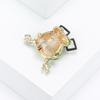 Cute Unique Glasses Frog Brooch For Women Men Personality All-Match Animal Pin Brooch  Party Jewelry Accessories Gift
