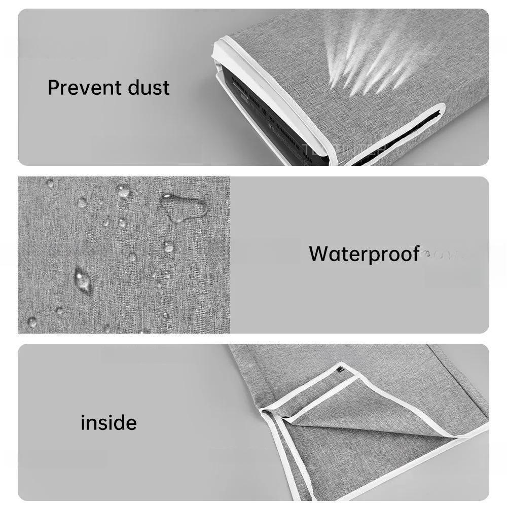 Capac de praf pentru consola PS5, capac de praf în mod vertical pentru consola PS5, pânză furnică, capac de praf pentru consolă de jocuri, rezistență la zgârieturi pentru accesorii PS5