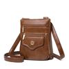 Neuer Stil Damen-Handytasche, Europäische und amerikanische modische und Retro-Tasche aus weichem Leder für Damen, Umhängetasche für den Sommer