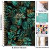Index Tags 2026 Planner Notebook Spiral Binding Spiral Notebook  Daily Organization