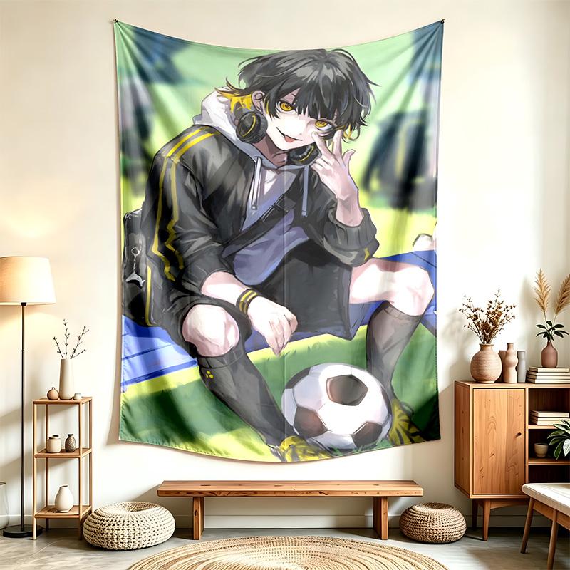 BLUE LOCK (5) Tapestry Suitable For Decorating Homes Dorms And Bedrooms Soft To The Touch And A Perfect Gift For Friends And Family