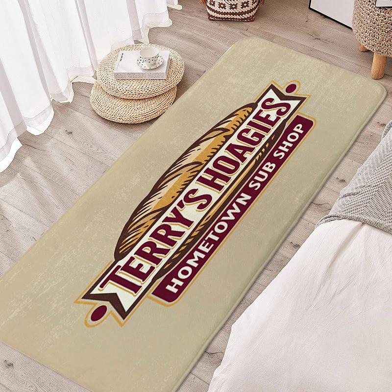 Teppich für Schlafzimmer Bäckerei Schlafraum Lustige Fußmatte Eingangstür Fußmatte Rutschfest Raum Boden Teppiche Moderne Heimdekoration