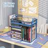 Foldable Book Box Handbag Student Dormitory Classroom Book Organizer Transparent Waterproof Household Book Organizing Storage Bo