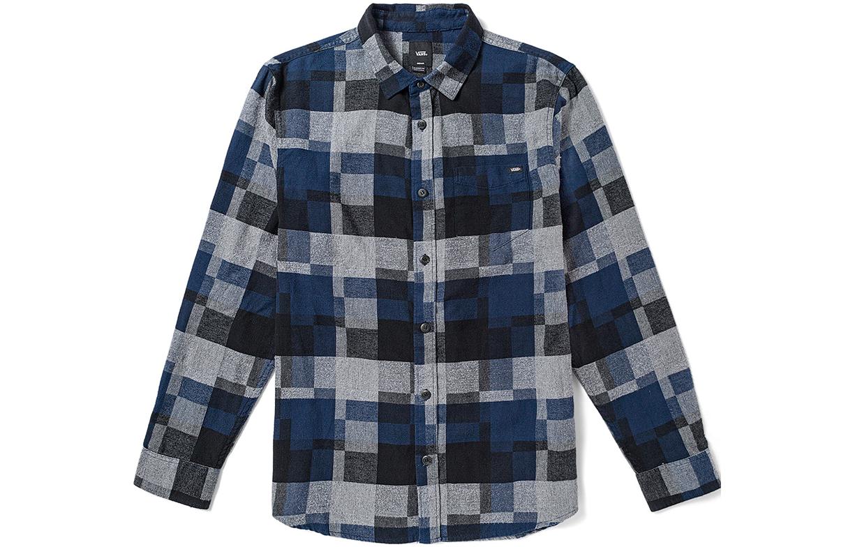 Vans Shirt Men s Dark Blue/Black VN0008GJLKV L
