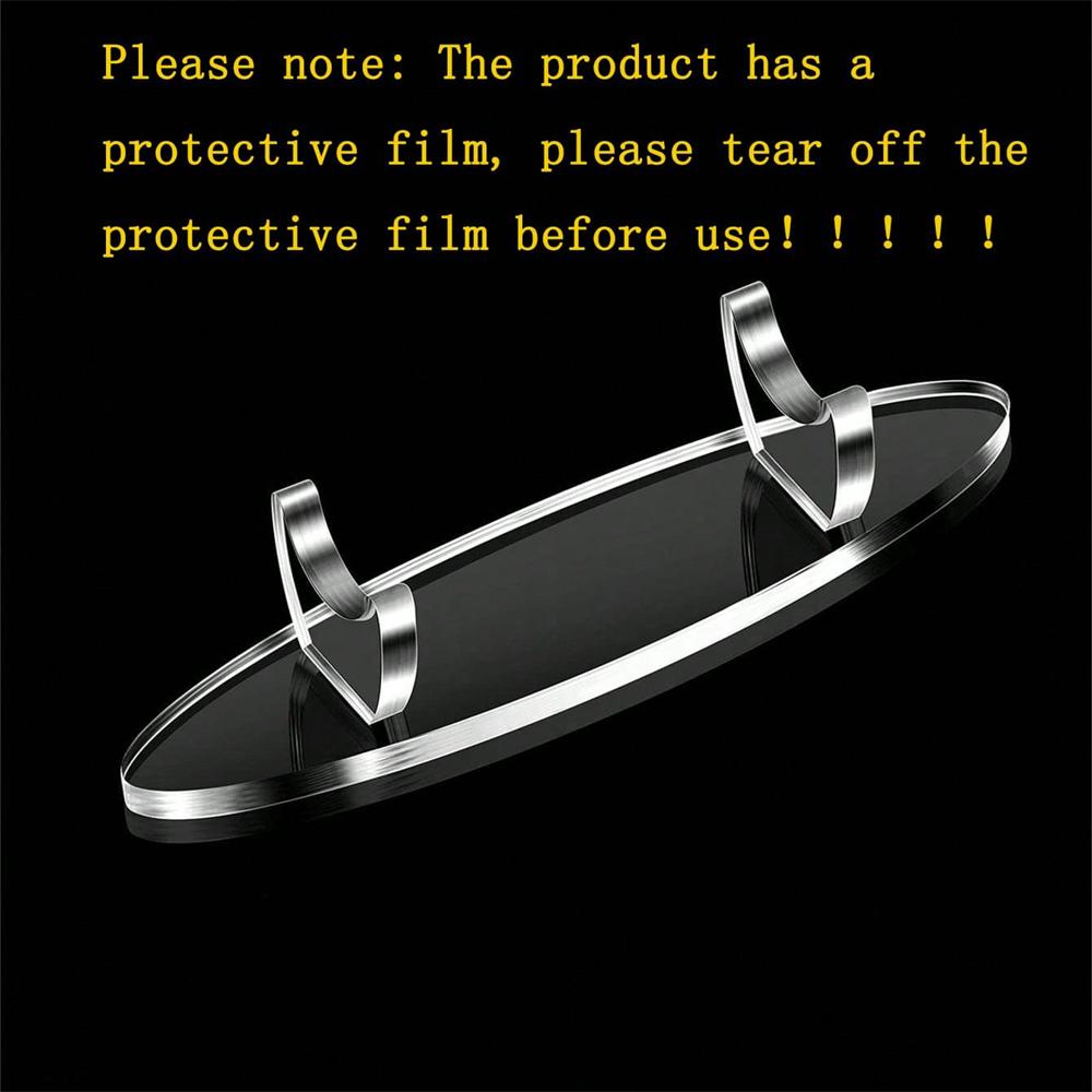 1pc Desk Pencil Holder Pen Holder Transparent Black Pen Display Stand Clear Stationery Fountain Pen Rack