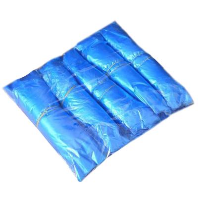 100 unidades/paquete de fundas de plástico desechables para brazos, fundas protectoras para brazos, color azul