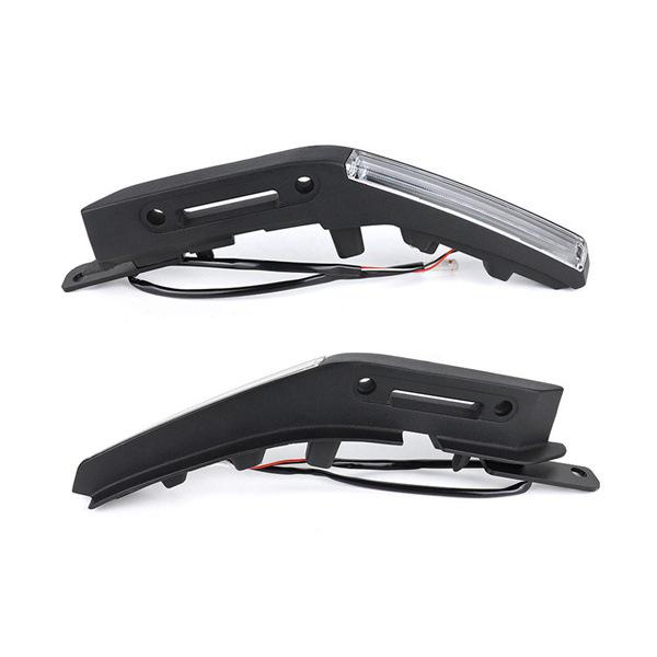 Ford Bronco Hood Handle Light Set: Black, ABS+Metal