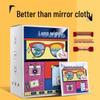 High-Definition Anti-Fog Antibacterial Wipes for Eyeglasses - Special Lens Cleaning Cloths