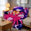 Throw High-Density Short Plush Blanket For Sofa Nap Air-Conditioned Room Soft Skin-Friendly Anime Oshi No Ko Hoshino Ai