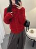 Women's Jacquard Half-High Collar Knit Sweater - Soft, Skin-Friendly Pullover, Popular In Live Broadcasts