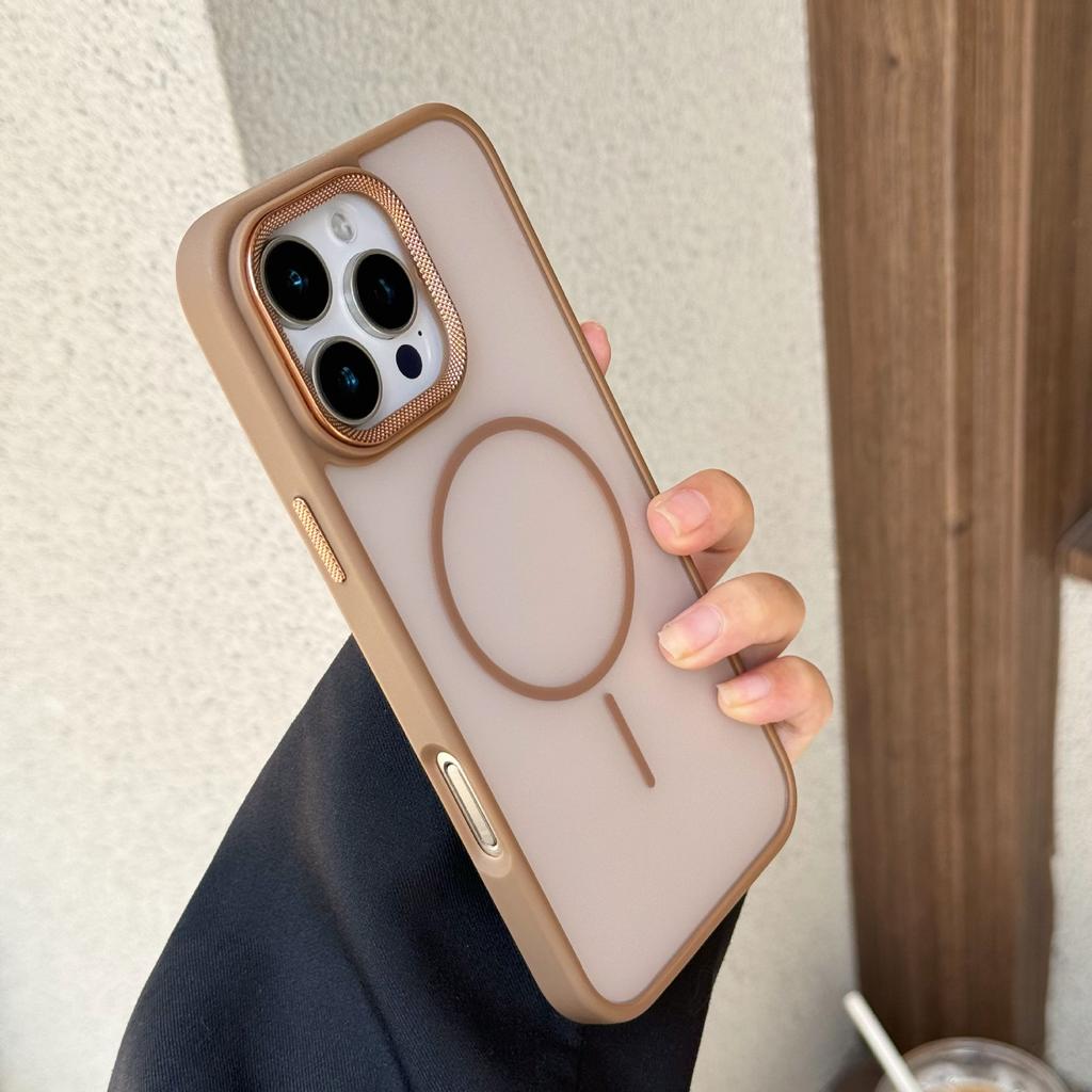 The New Diamond-textured Fine Ring with Strong Magnetic Attraction for IPhone15PROMAX Is Suitable for The Matte Skin Feel Phone Case of IPhone 16
