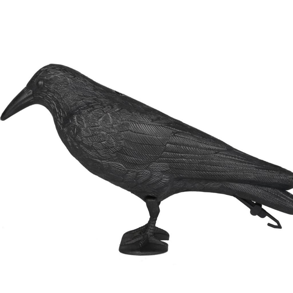 Cross-Border Simulated Crow Repellent Ornament - Halloween Natural Garden Decor, Rat Repellent, Creative Handicraft Props