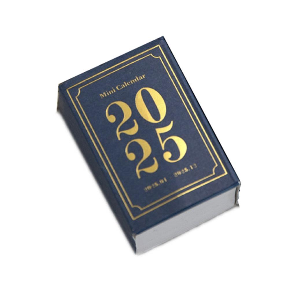 

367Sheets Thick Paper Mini Desk Calendar Portable 12 Monthly Pocket Calendar School