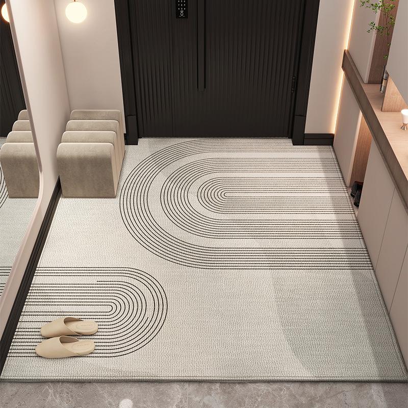 Home Door Floor Mat Household Can Be Cut High Entry Door Entrance Porch Floor Mat Non-Slip, Dirt-Resistant And Easy To Take Care Of Carpet Door Mat
